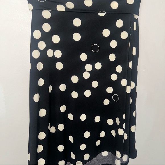 LuLaRoe Black and White Midi Pencil Skirt - Picture 2 of 4